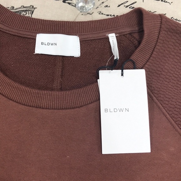 BLDWN Texture Block Crewneck Sweatshirt - Picture 6 of 6